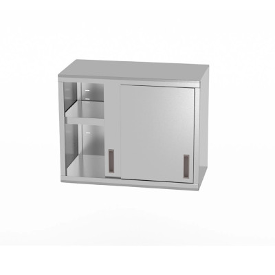 Шкаф-купе подвесной с раздвижной дверью 800x400x (H) 600 814178 Hendi