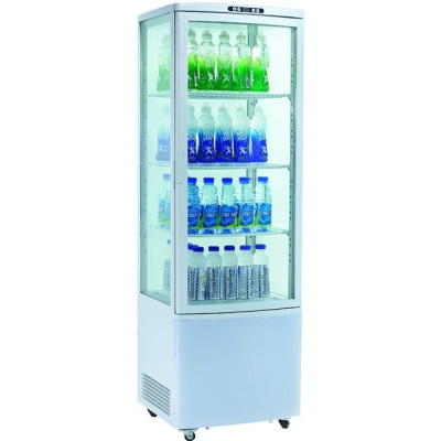 Шкаф-витрина холодильная EWT INOX RT215L
