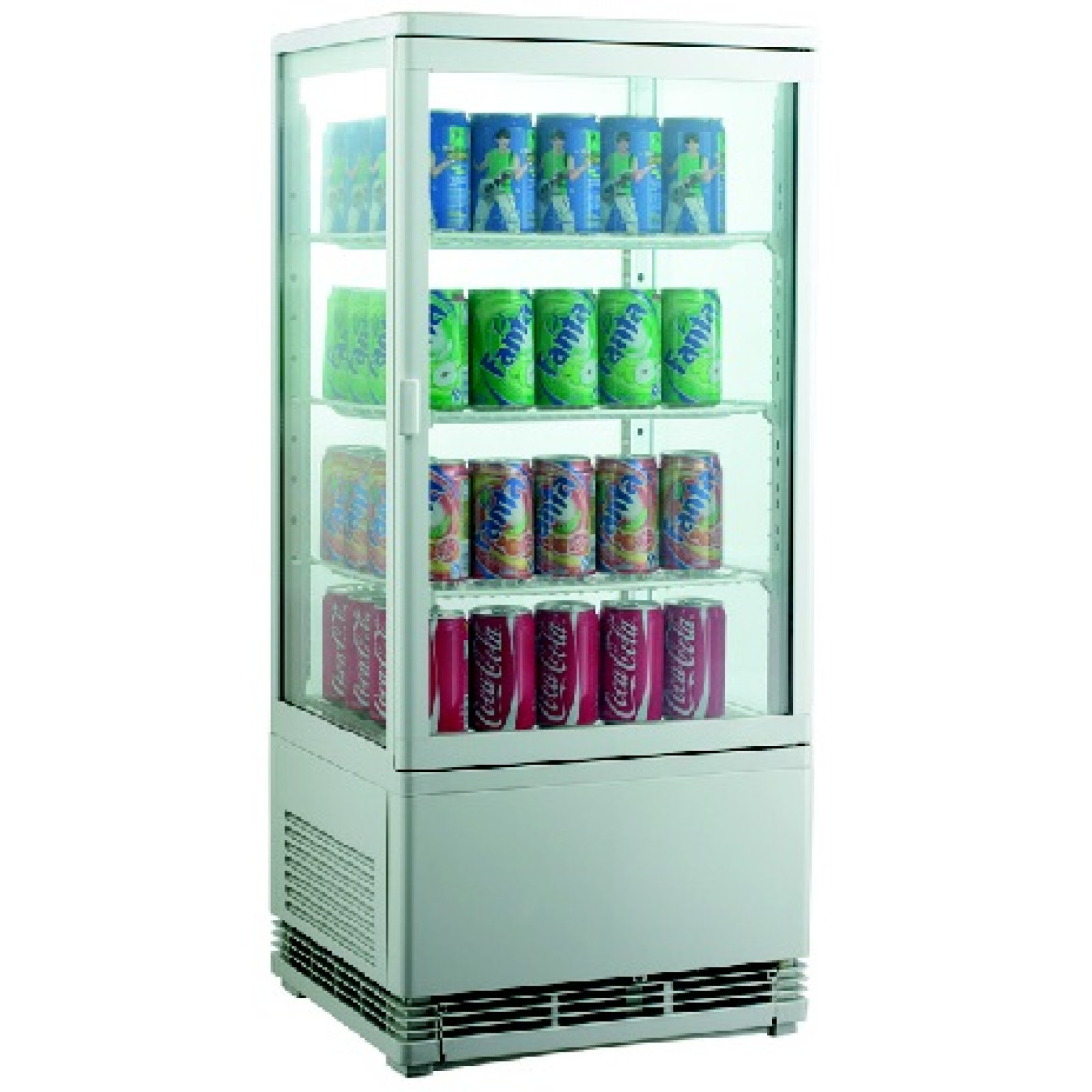 Шкаф-витрина холодильная EWT INOX RT78L
