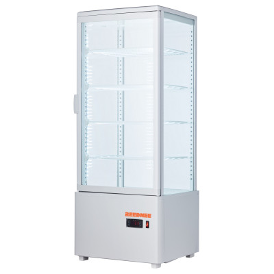 Холодильный шкаф-витрина EWT INOX RT98B white
