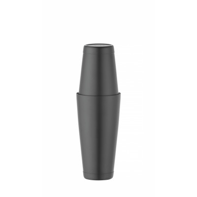 Шейкер бостонський, 0,8л, чорний, ø90x(H)303мм 596418 Hendi Stainless steel;Powder coated metal