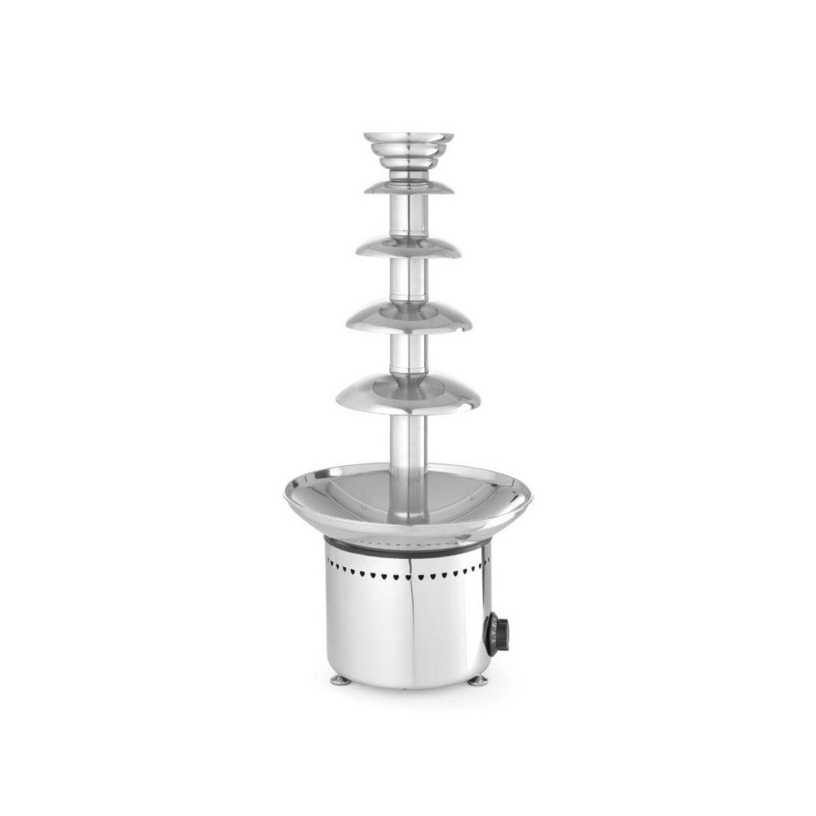 Шоколадный фонтан 5-ярусный Hendi 274156 - 230V / 265W - ø330x(H)700 mm
