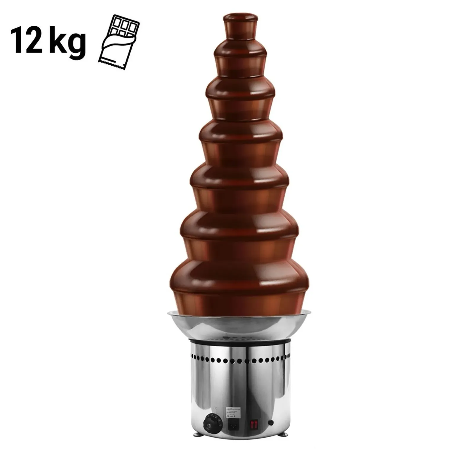 Шоколадный фонтан - 7 уровня - H 100 cm GGM Gastro SBCH7