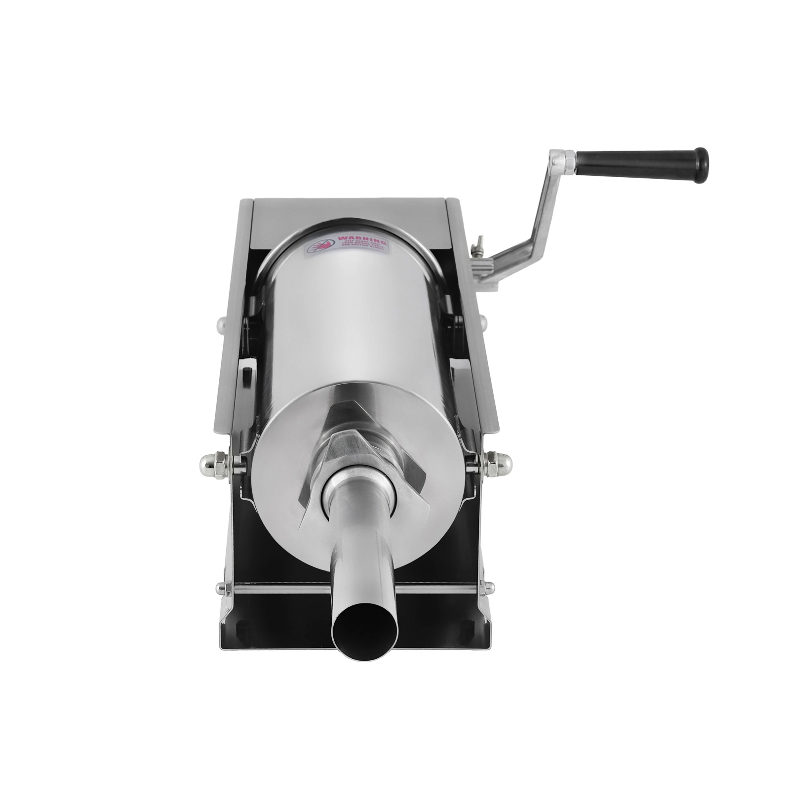 Шприц ковбасний ZUVER Stuffer Horizontal 5 (SH-5) корпус нержавіюча сталь S/S201 (преміальна марка), міцні шестерні, 2 швидкості, 5 насадок, 2 ущільнювальні кільця - 2
