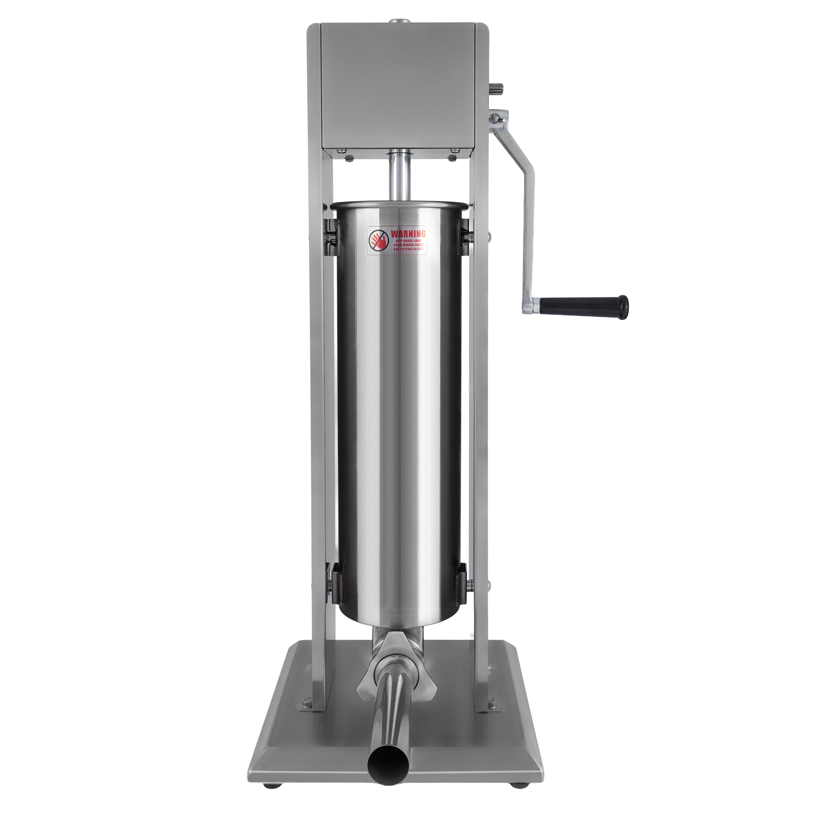 Шприц ковбасний ZUVER Stuffer Vertical 7 (SV-7) корпус нержавіюча сталь S/S201 (преміальна марка), міцні шестерні, 2 швидкості, 5 насадок, 2 ущільнювальні кільця - 1