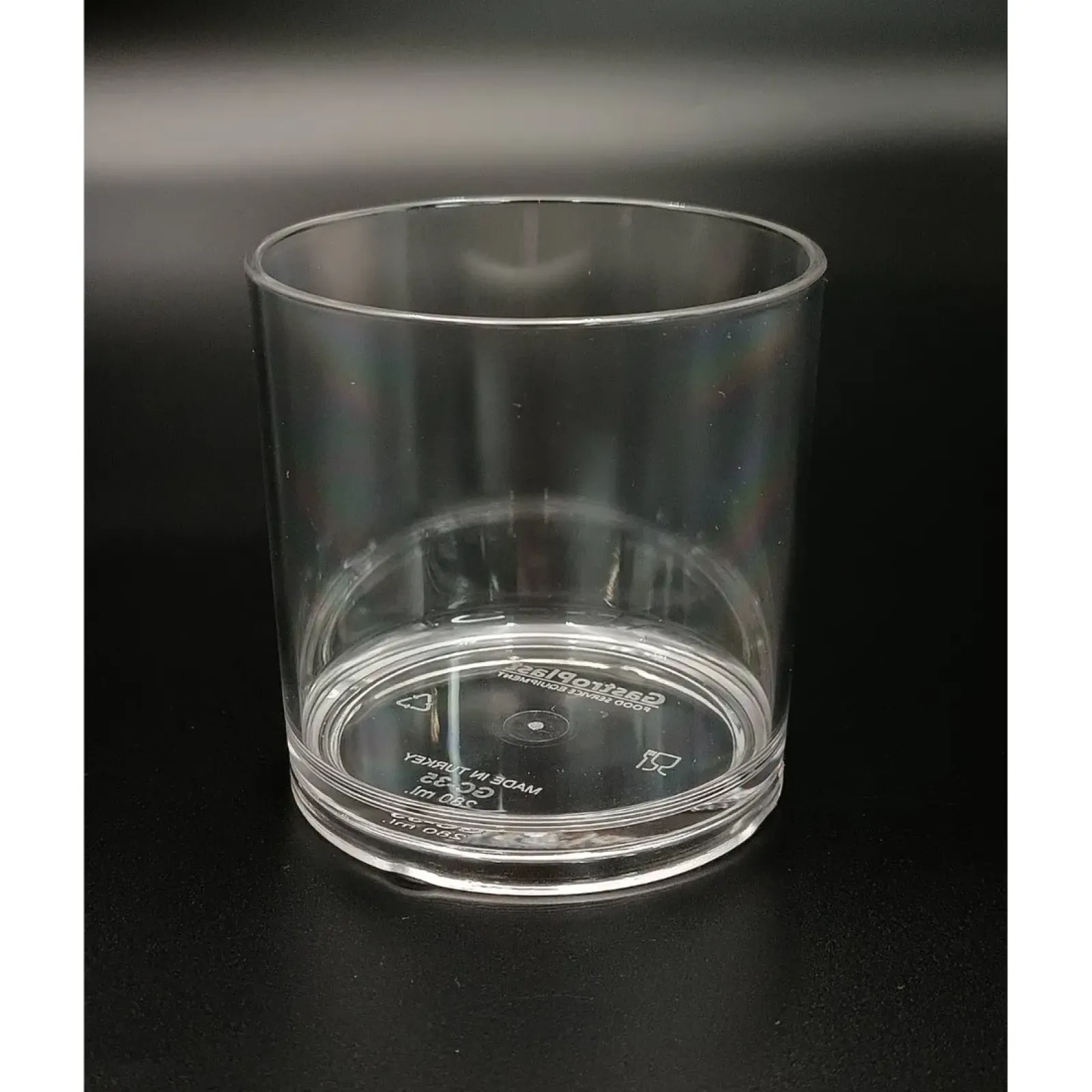 Стакан для виски 280 мл GC--0035 Gastro Plast PC Прозрачный