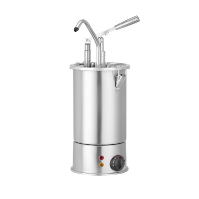 Соусний марміт з дозатором, HENDI, 230V/900W, ø180x(H)500mm 558126 Hendi 18/8 Stainless steel;PP (Polypropylene)