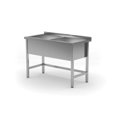 Стіл двохкамерний  1200x600x(H)850,  висота камери  300 мм 813485 Hendi Stainless steel