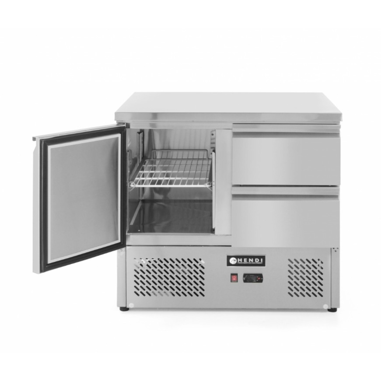 Стол холодильный 1-дверный с 2 ящиками, 300 л, 250W, 900x700x(H)880 мм