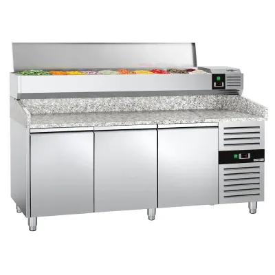 Стол холодильный для пиццы PREMIUM GGM-Gastro POS208ND#AGG204END