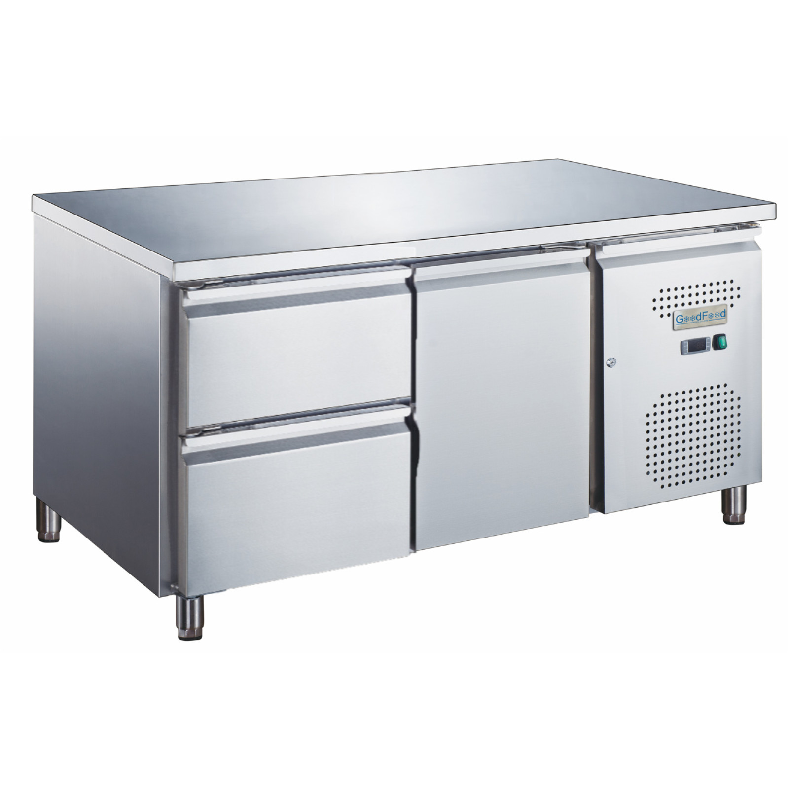 Стол холодильный GoodFood GF-UGN1220TN-HC UNDERCOUNTER два ящика