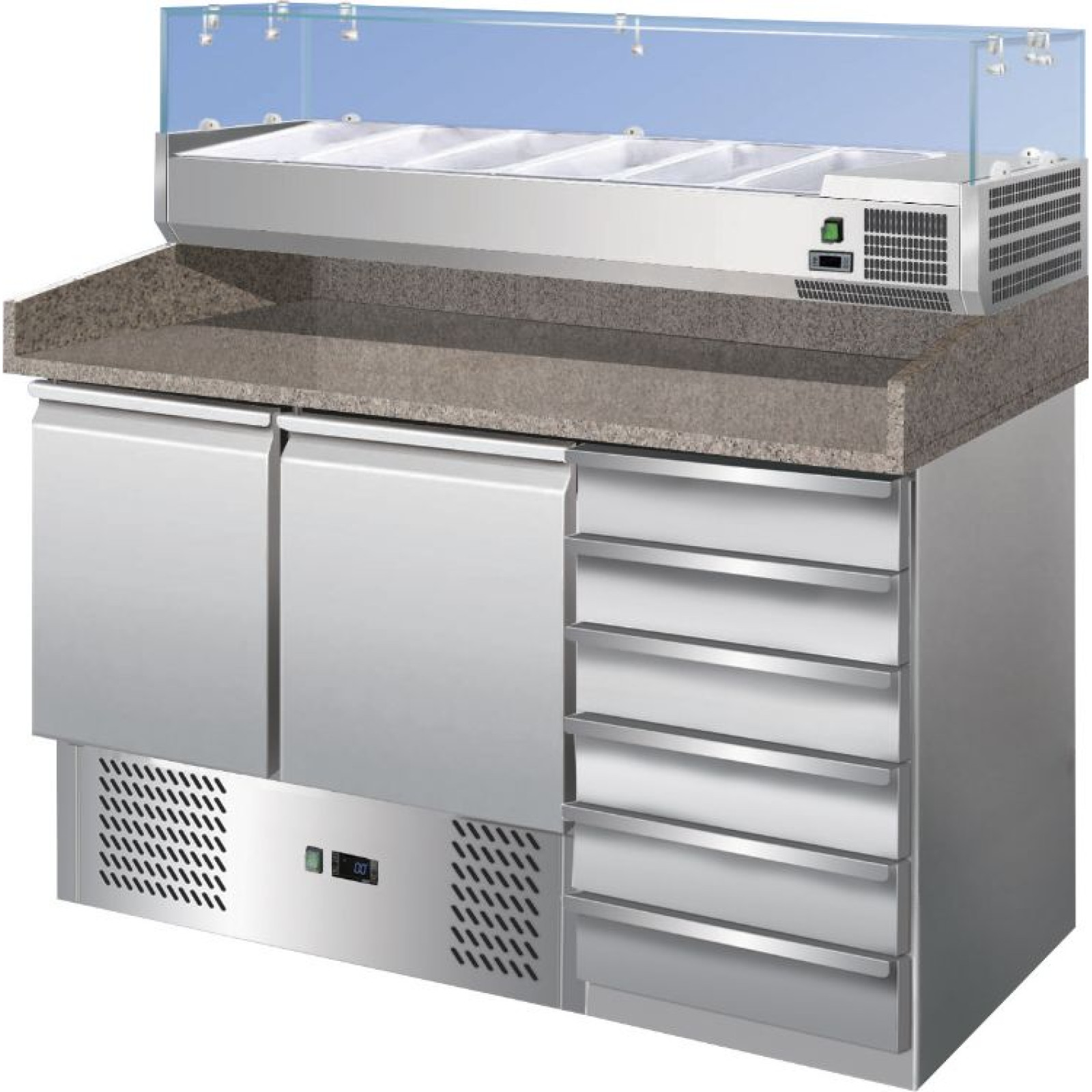 Стол пиццерийный Forcold G-S903PZCAS-FC