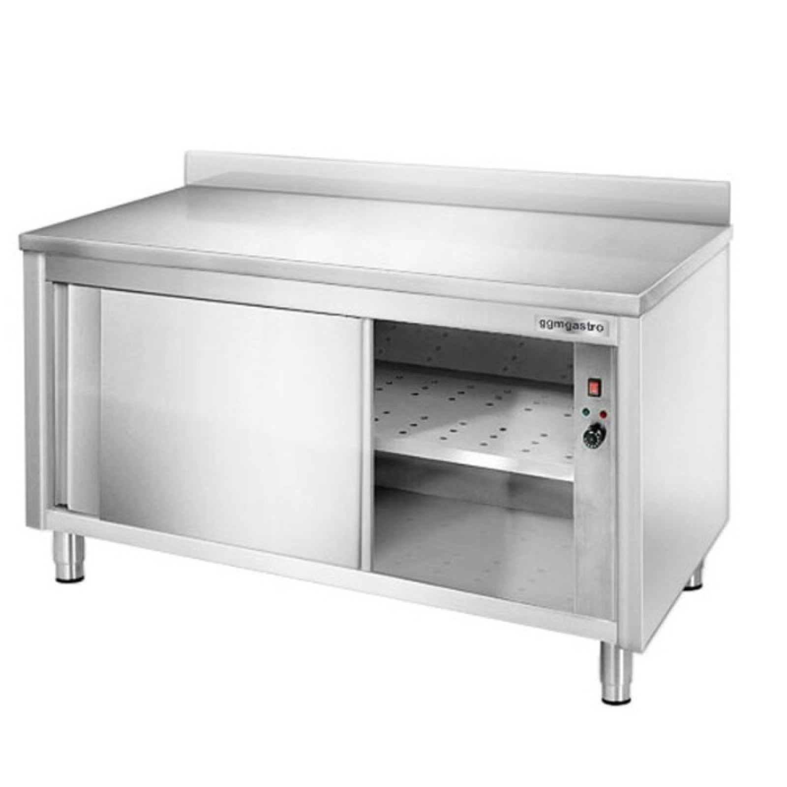 Стол тепловой с бортом PREMIUM  1,2 m GGM Gastro WSR127A