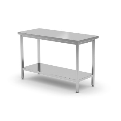 Стол центральный с полкой – на болтах, глубина 600 мм, HENDI, Kitchen Line, 800x600x(H)850mm 816189 Hendi