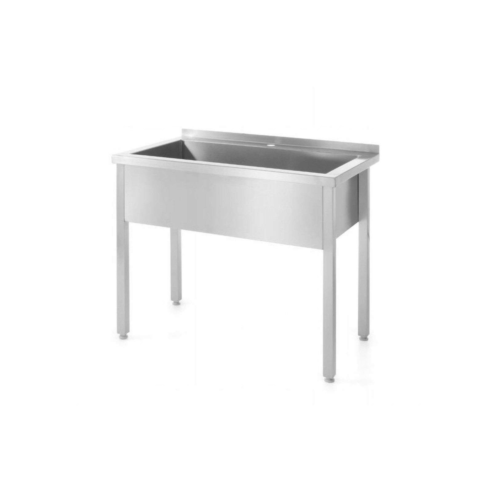Стол с раковиной, на болтах – настенный 1000 x 700 x 850mm 812860 Hendi Stainless steel