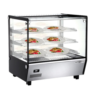 Тепловая настольная витрина - объем: 120 л  GGM Gastro THVNR120