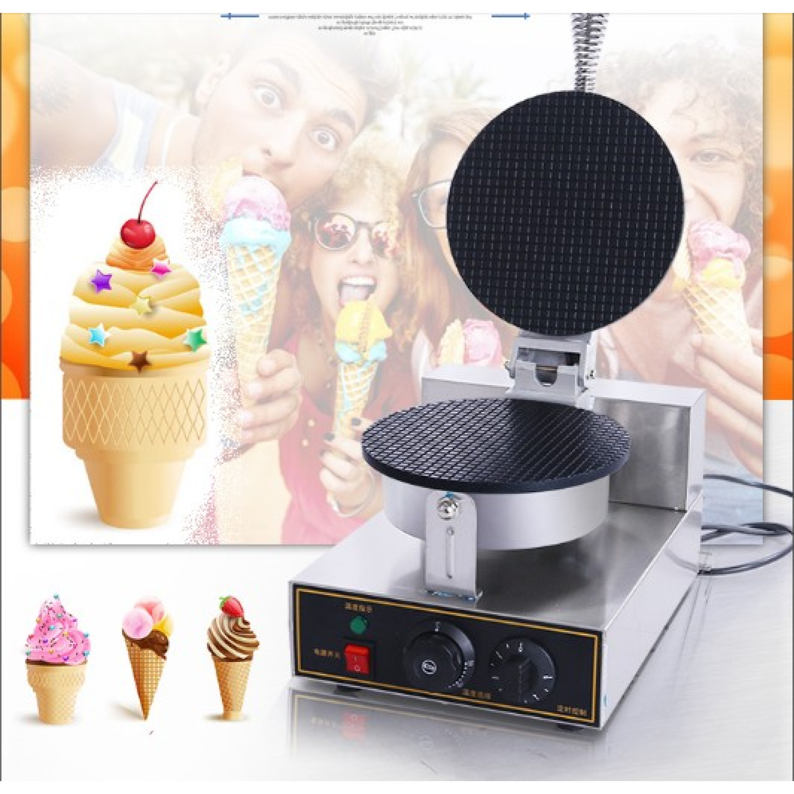 Вафельниця для тонких вафель Ankemoller TW210