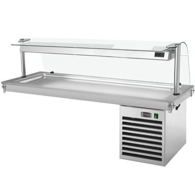 Встроенная охлаждающая плита 2,1 м - Серия C GGM Gastro PA216C