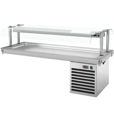 Встроенная охлаждающая плита 2,1 м - Серия D GGM Gastro PA216D
