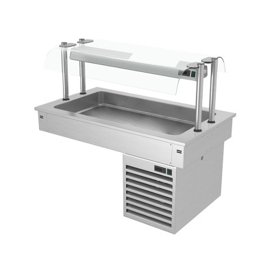 Встроенная охлаждающая ванна 1,1 м - Серия D GGM Gastro KA116D