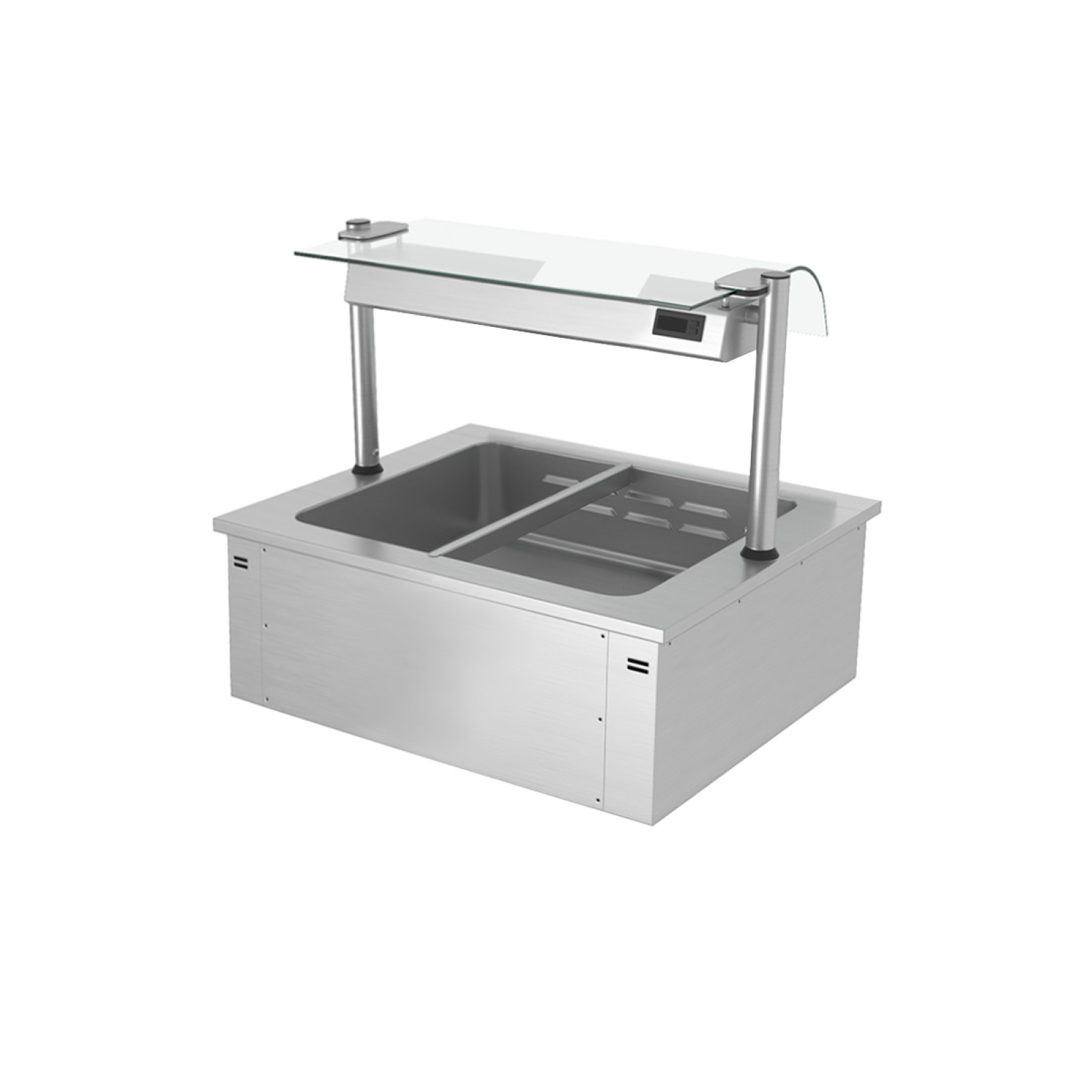Встроенная паровая баня 0,8 м - Серия B GGM Gastro BA86B