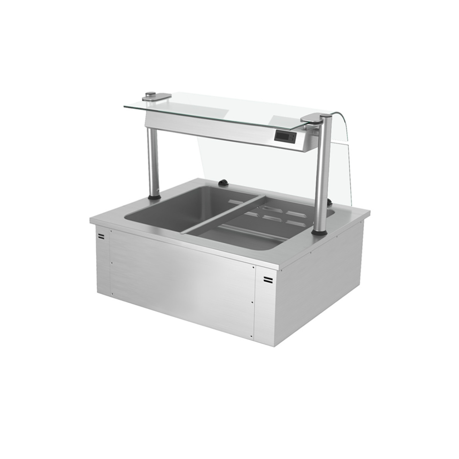 Встроенная паровая баня 0,8 м - Серия C GGM Gastro BA86C