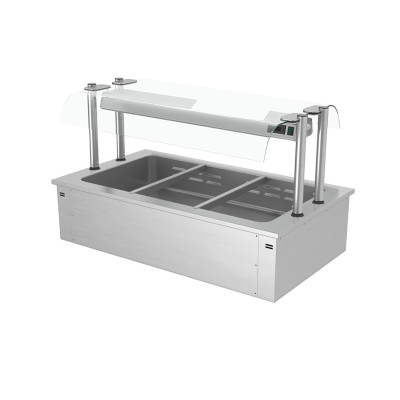 Встроенная паровая баня 1,1 м - Серия D GGM Gastro BA116D