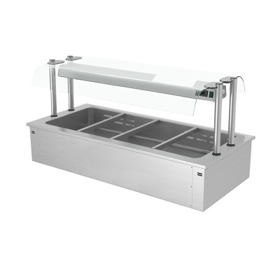 Встроенная паровая баня 1,5 м - Серия D GGM Gastro BA156D