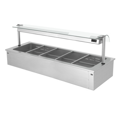 Встроенная паровая баня 1,8 м - Серия B GGM Gastro BA186B