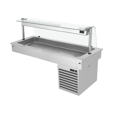 Встроенная охлаждающая ванна 1,5 м - Серия C GGM Gastro KA156C