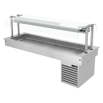 Встроенная охлаждающая ванна 1,8 м - Серия D GGM Gastro KA186D