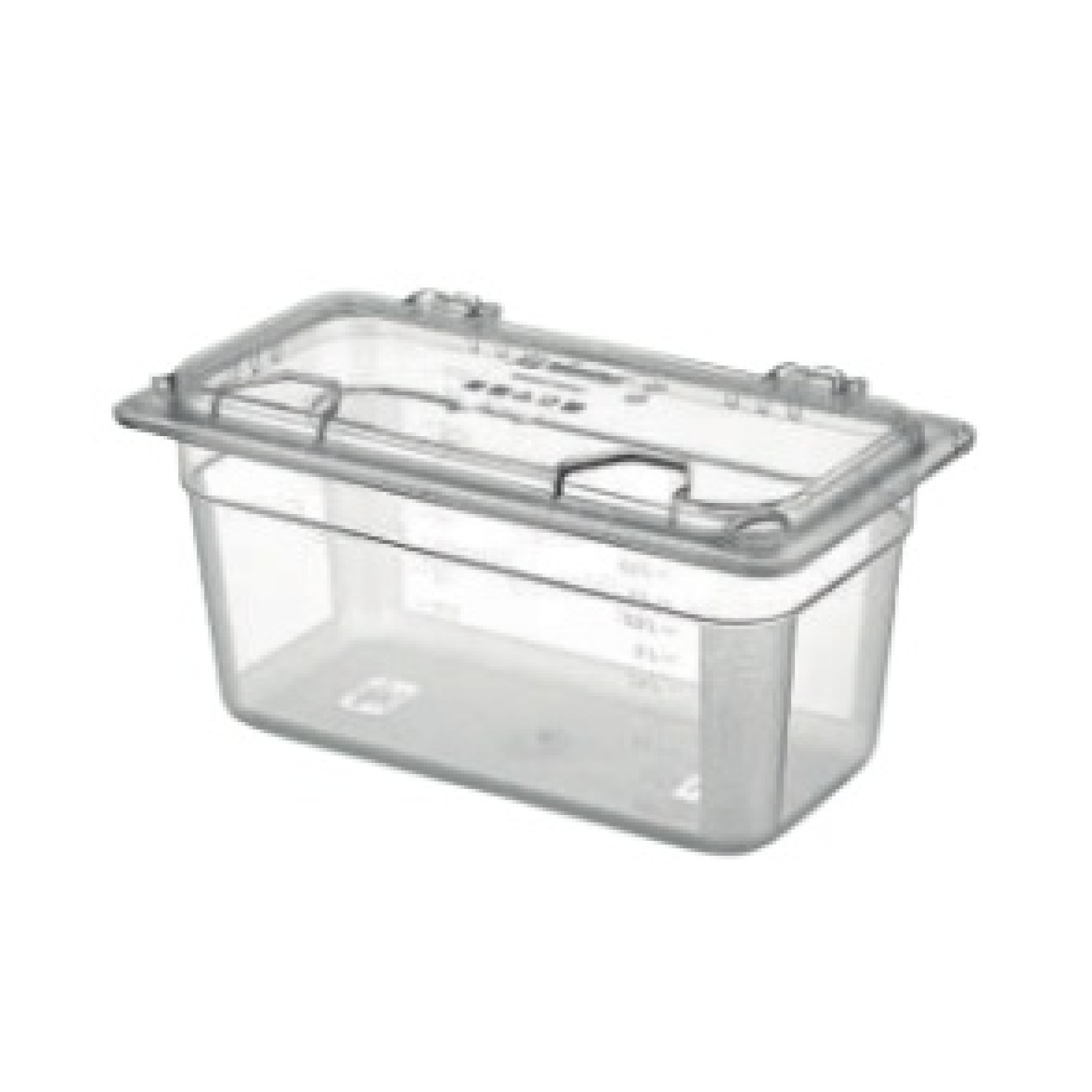 Відкидна кришка для GNPC 1/3 суцільна GNPLM--0013 Gastro Plast PC Прозорий