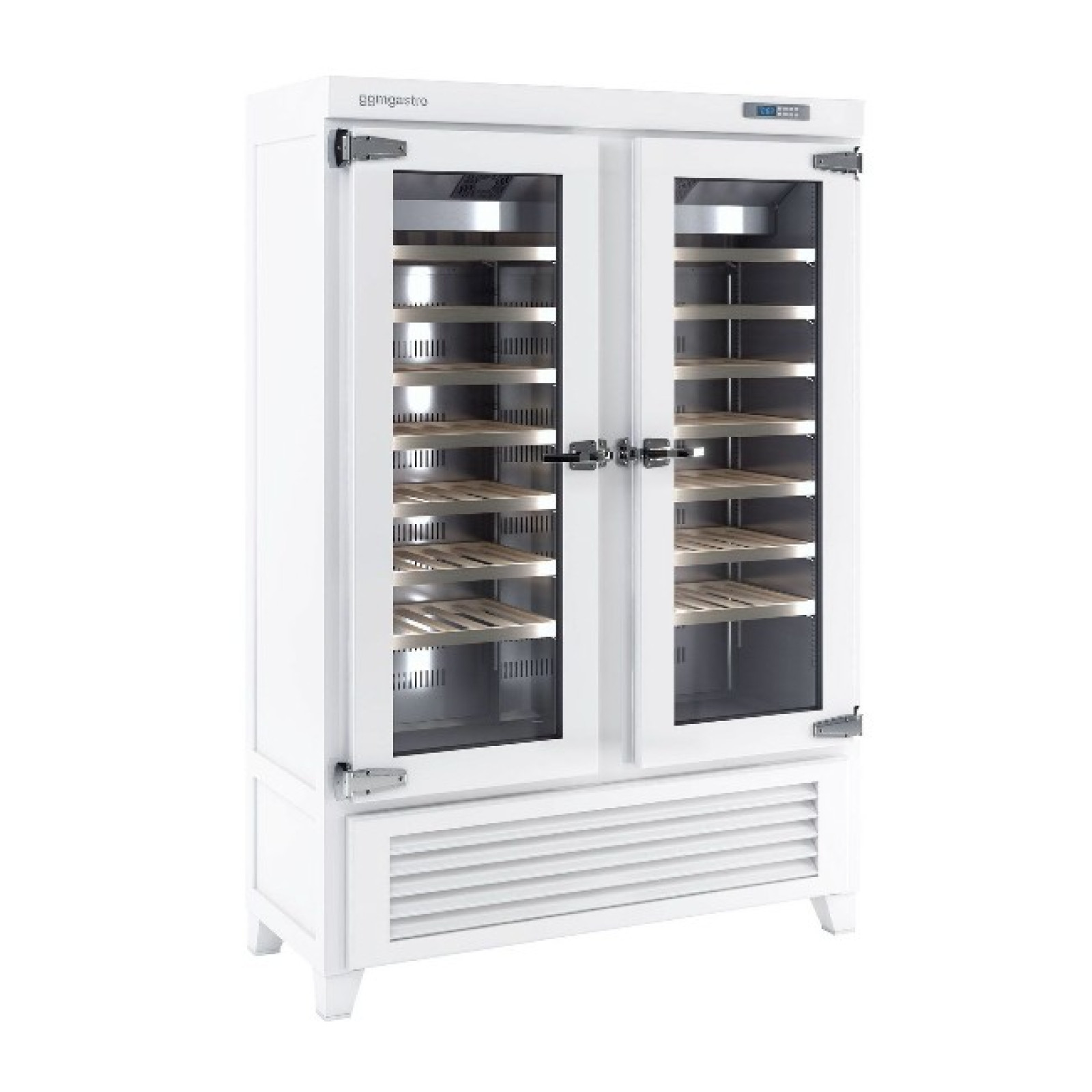 Винний холодильник білий PREMIUM PLUS-640 л GGM Gastro WKI640W