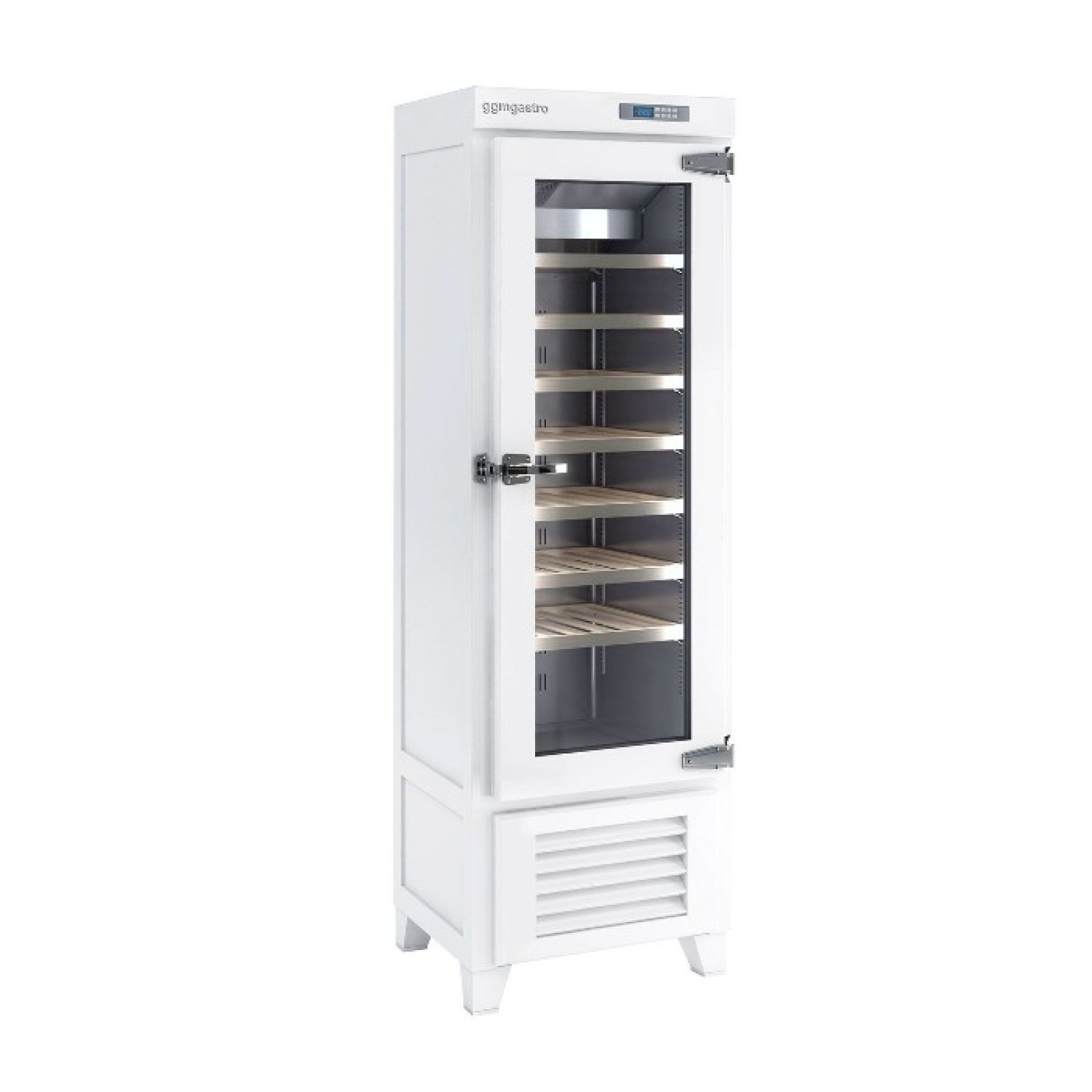 Винний холодильник PREMIUM PLUS-265 л білий GGM Gastro WKI265W