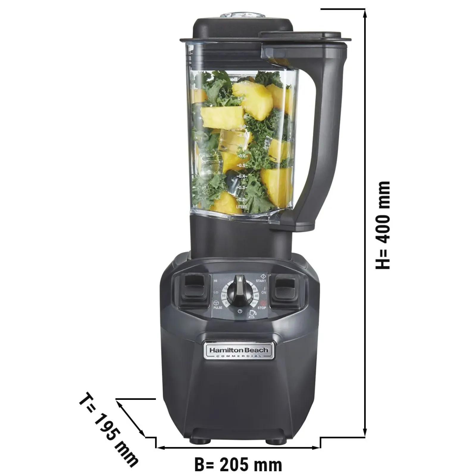 Высокопроизводительный блендер HBH455 GGM-Gastro MHPHBC4 - 2