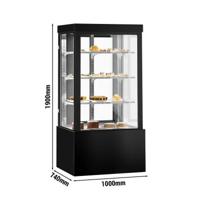 Витрина для кондитерских изделий - 1,0 м GGM Gastro KTG107W
