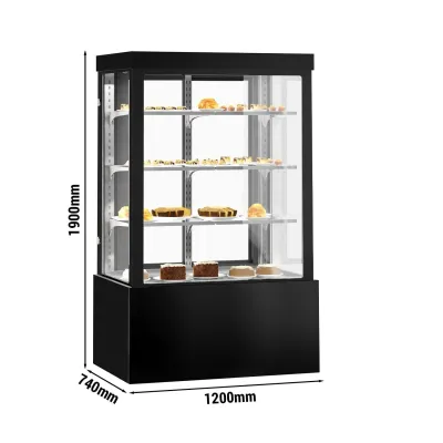 Витрина для кондитерских изделий - 1,2 м GGM Gastro KTG127W