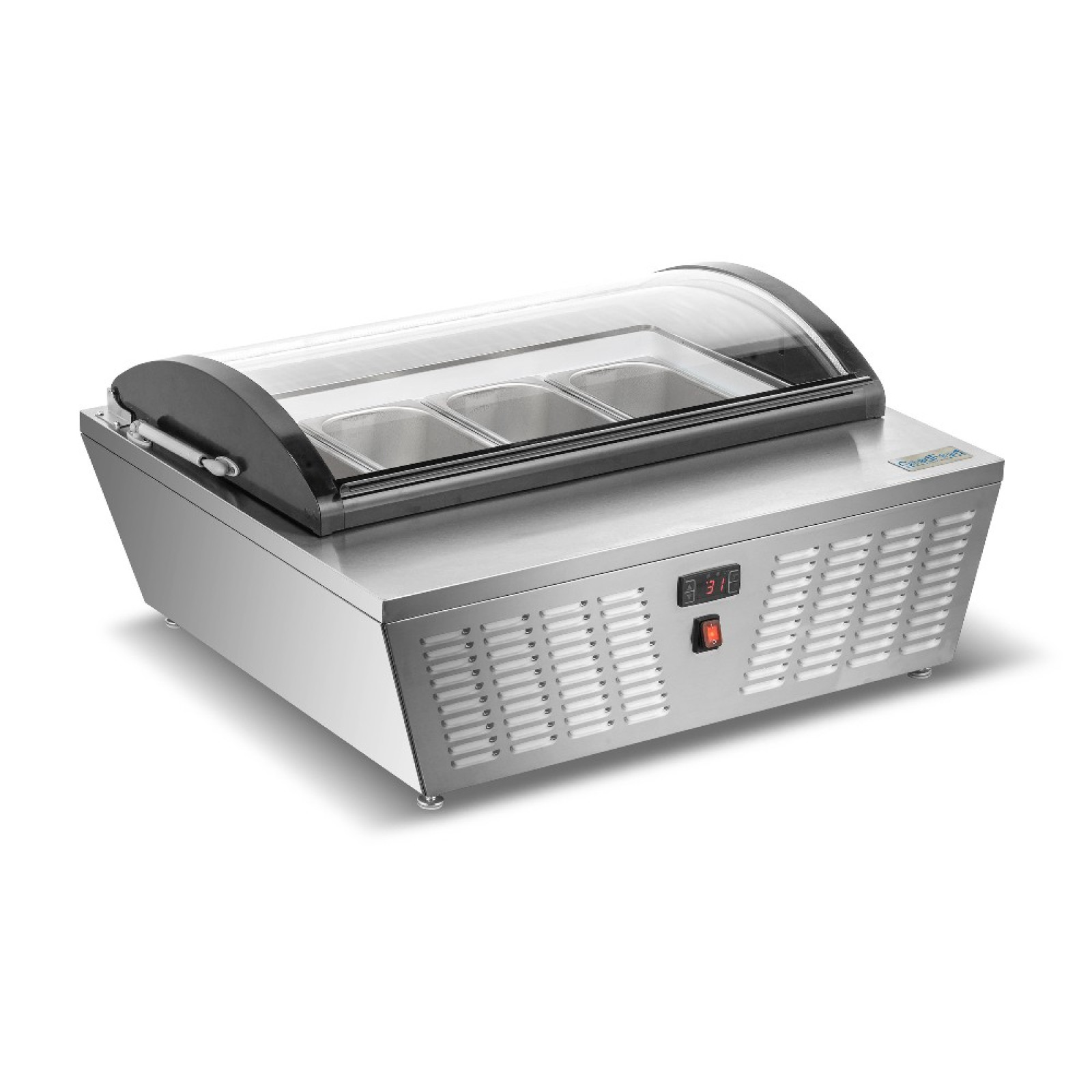 Витрина для мороженого GoodFood RTD67R изогнутое стекло