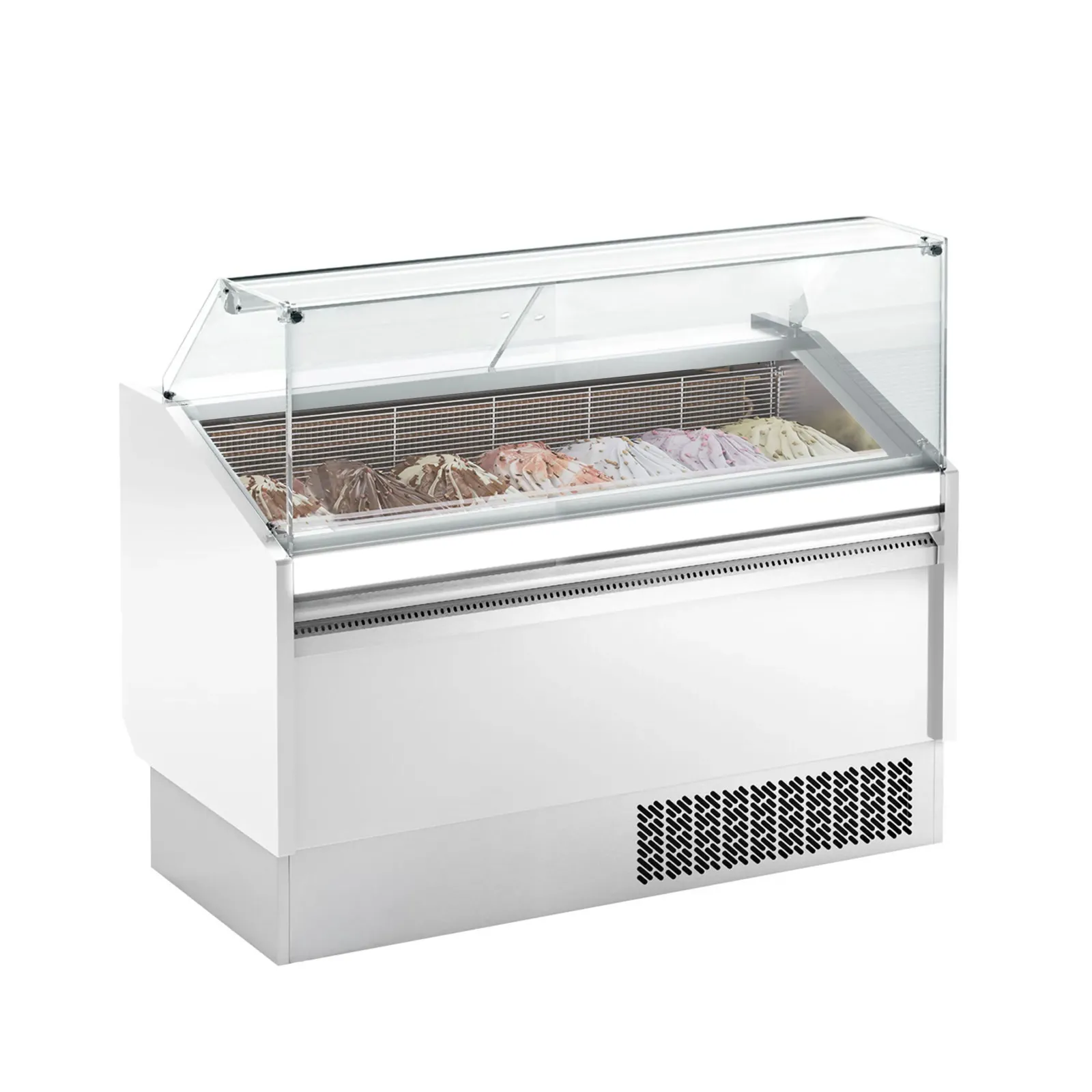 Витрина для мороженого LEVI GGM-Gastro ESTI15S-W