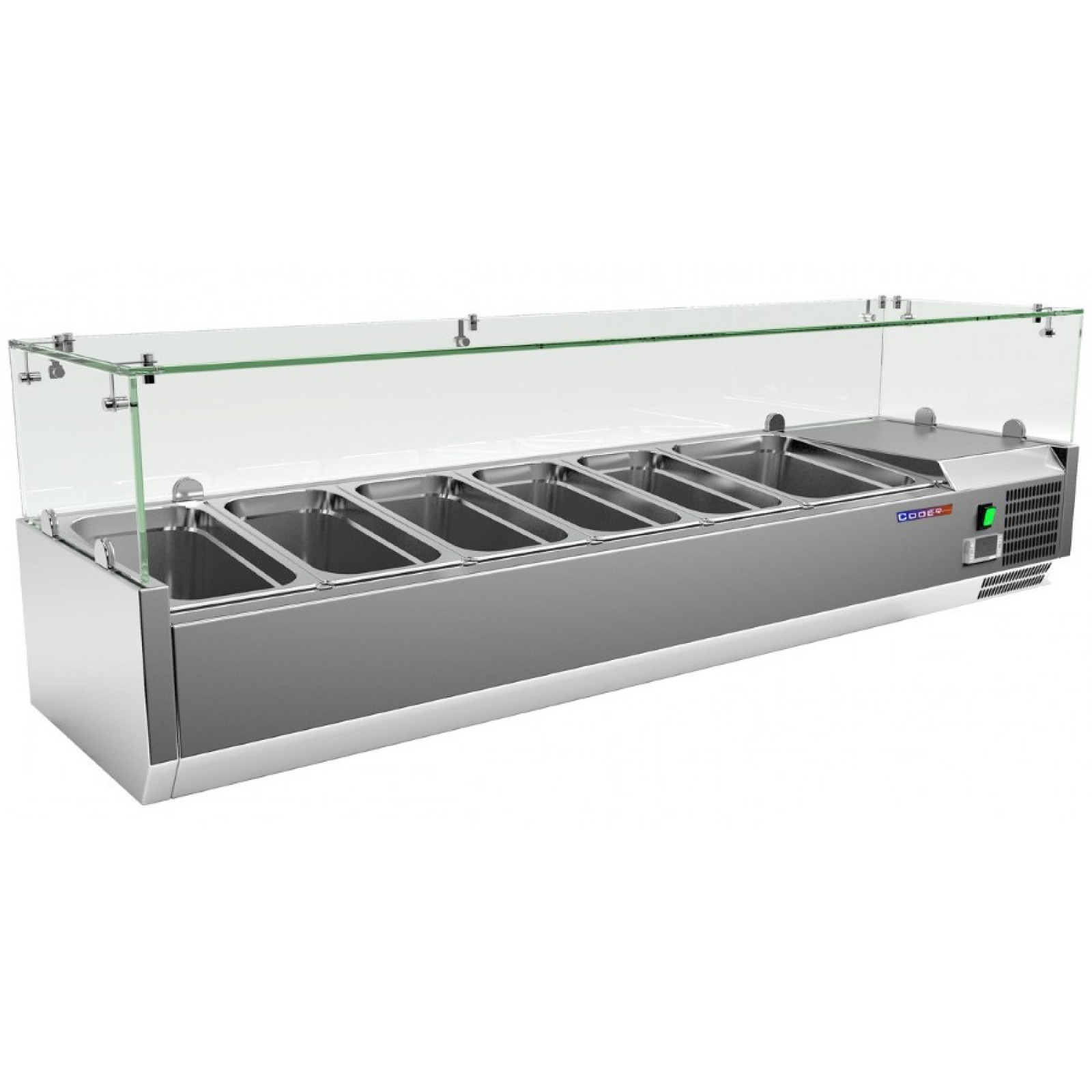 Витрина холодильная COOLEQ VRX 1500/380