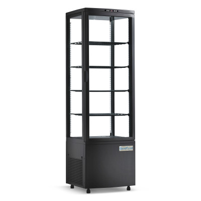 Холодильная витрина GoodFood RT235L3N черная