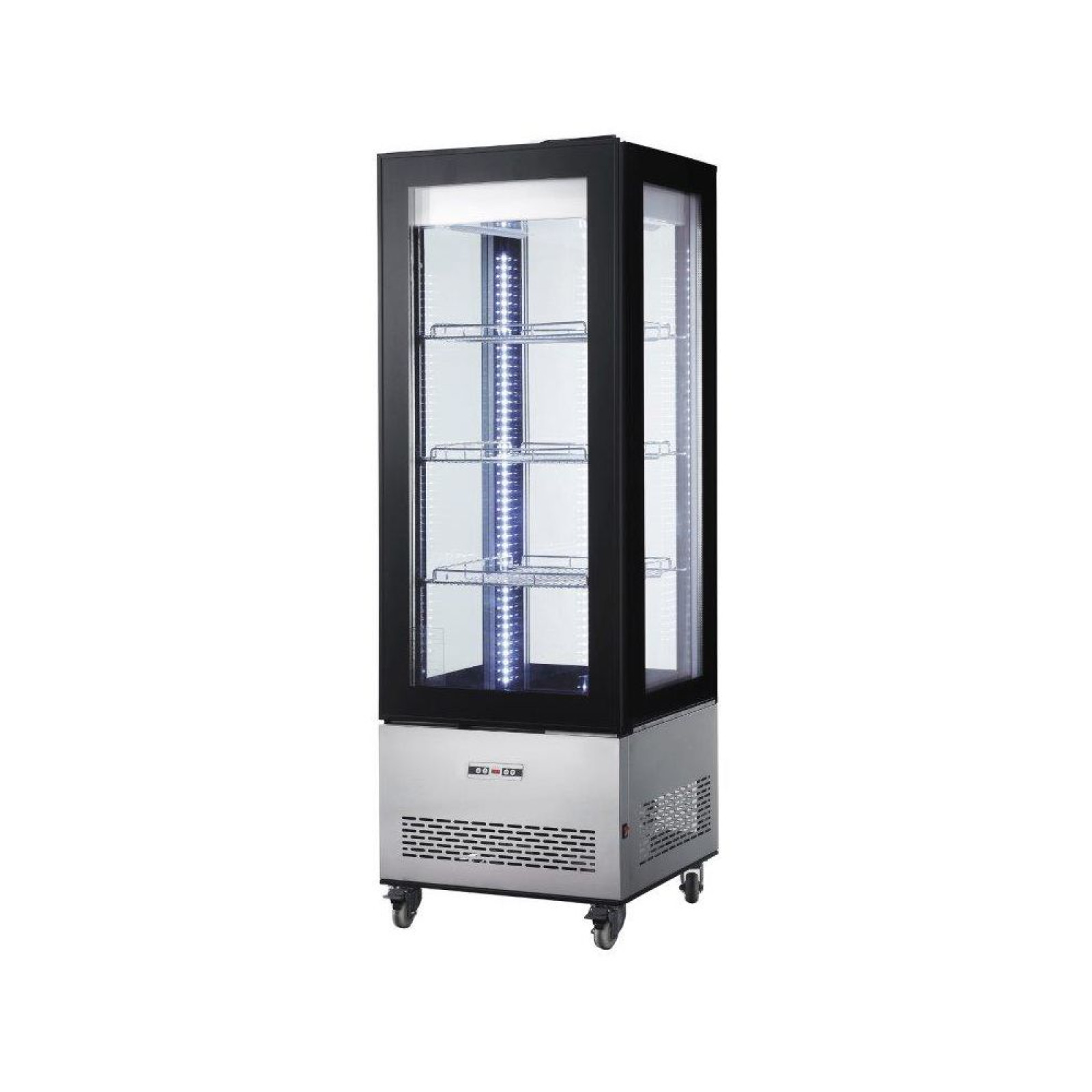 Витрина холодильная Hendi 233276, 400 л, 650x650x(H)1908 мм