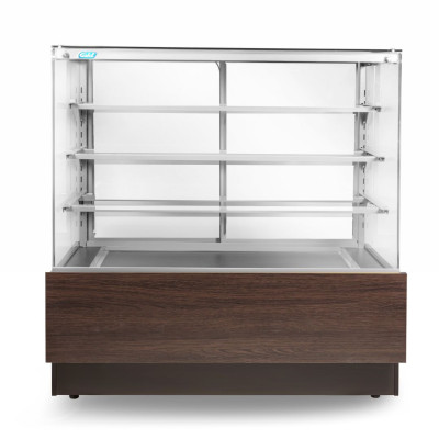 Вітрина кондитерська Cold с-09 PN-w (з агр, wenge mag., срібло, контроль вологості)