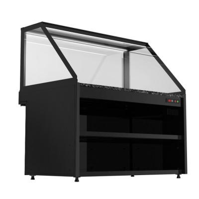Витрина тепловая - 1,3 x 0,8 m GGM Gastro WHVA158