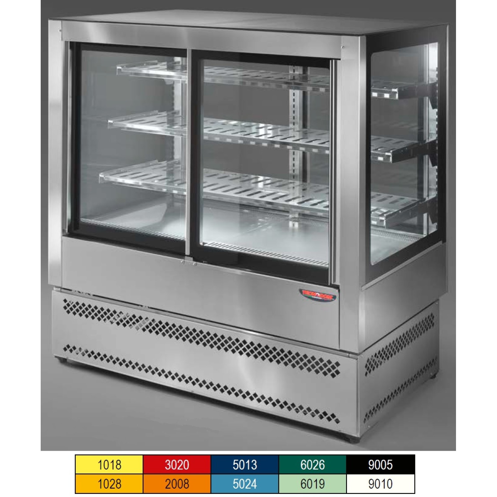 Витрина тепловая Tecnodom EVOKLHOT490V