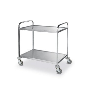  Візок сервірувальний 2 полиці 830x510 мм 810002 Hendi Stainless steel