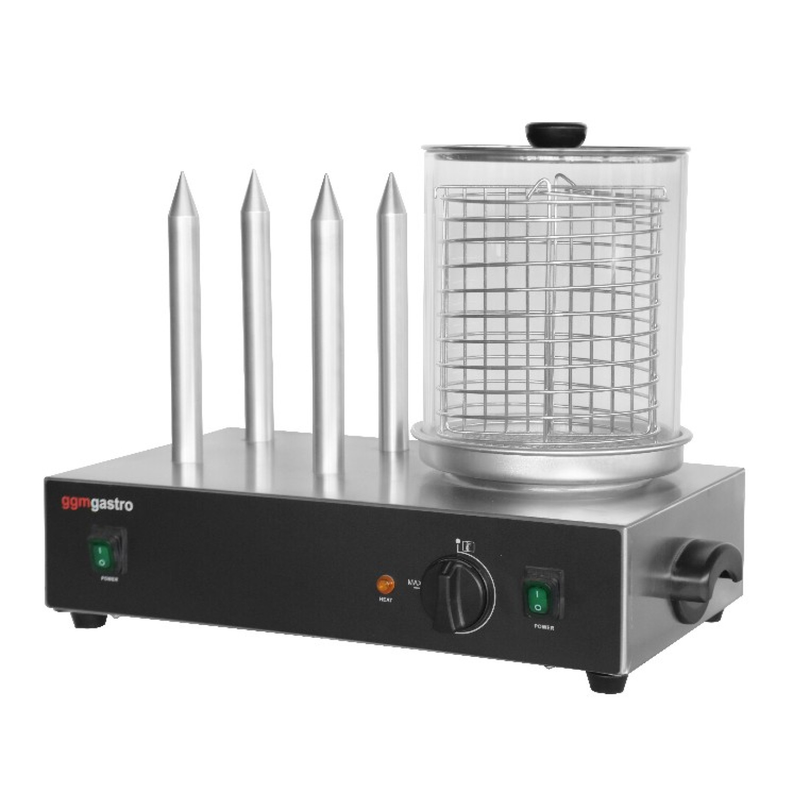Апарт для хот-догов - 4 шпажки GGM Gastro HDMH4N