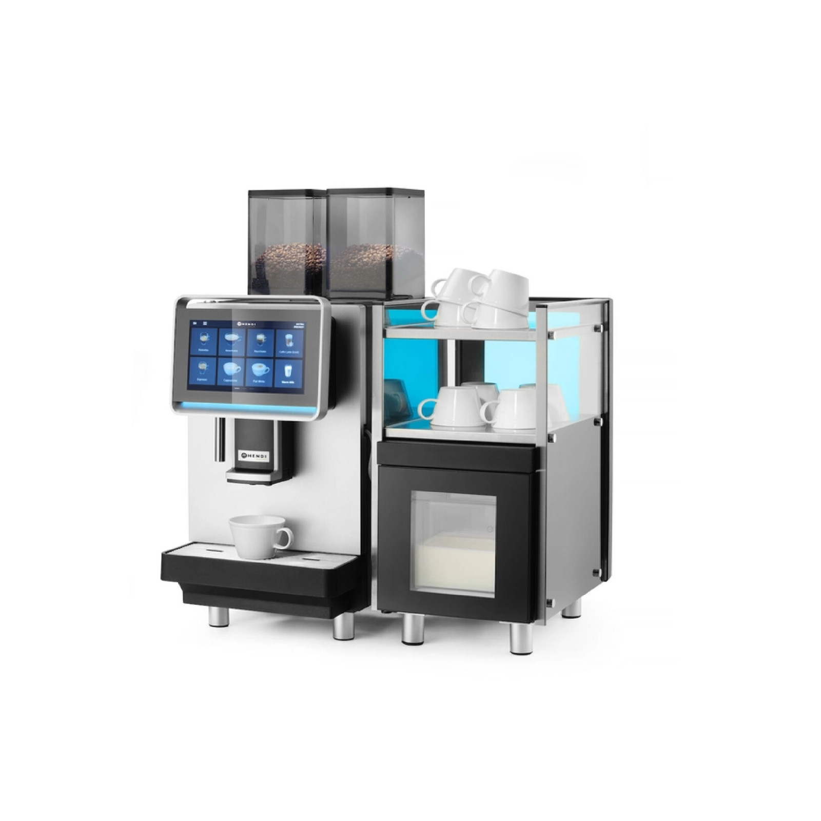 Автоматична кавоварка CoffeeMatic з сенсорним екраном, HENDI, 230V/2900W, 340x540x(H)830mm 209073 Hendi Stal nierdzewna - 1