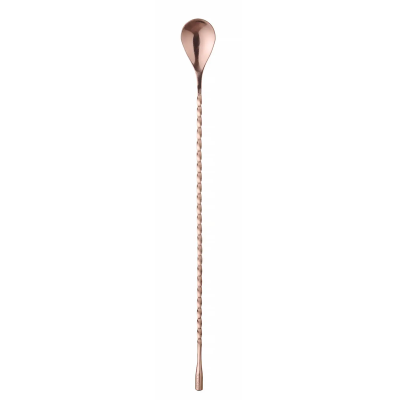 Барна ложка з мадлером, мідна, 385x35x(H)мм 596555 Hendi Stainless steel