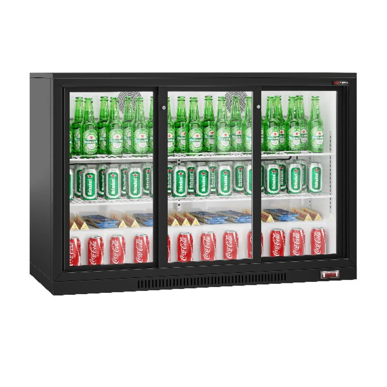 Барный холодильник GGM Gastro BKTG320SS